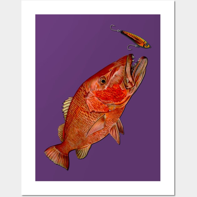 CUBERA SNAPPER Wall Art by Art by Paul